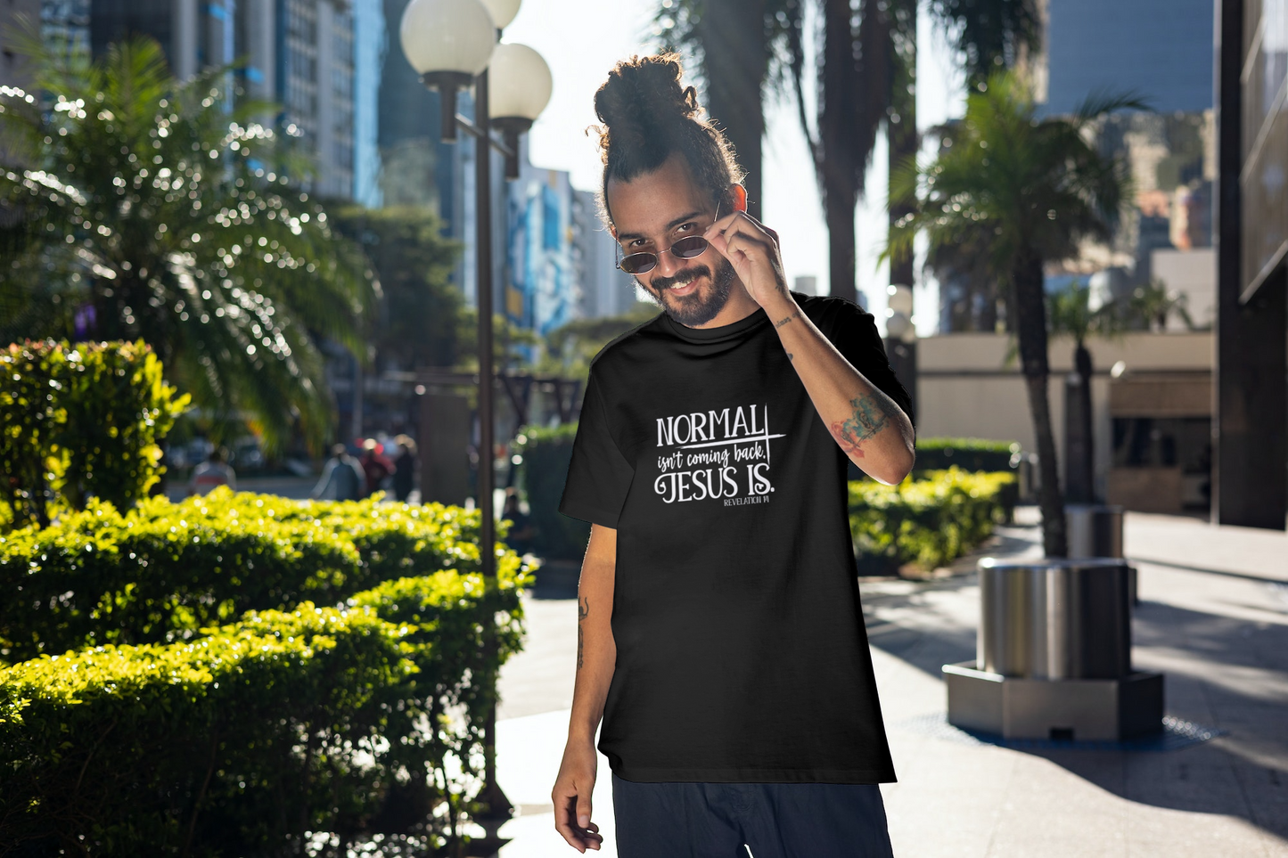 Normal isn't coming back, Jesus is T-shirt