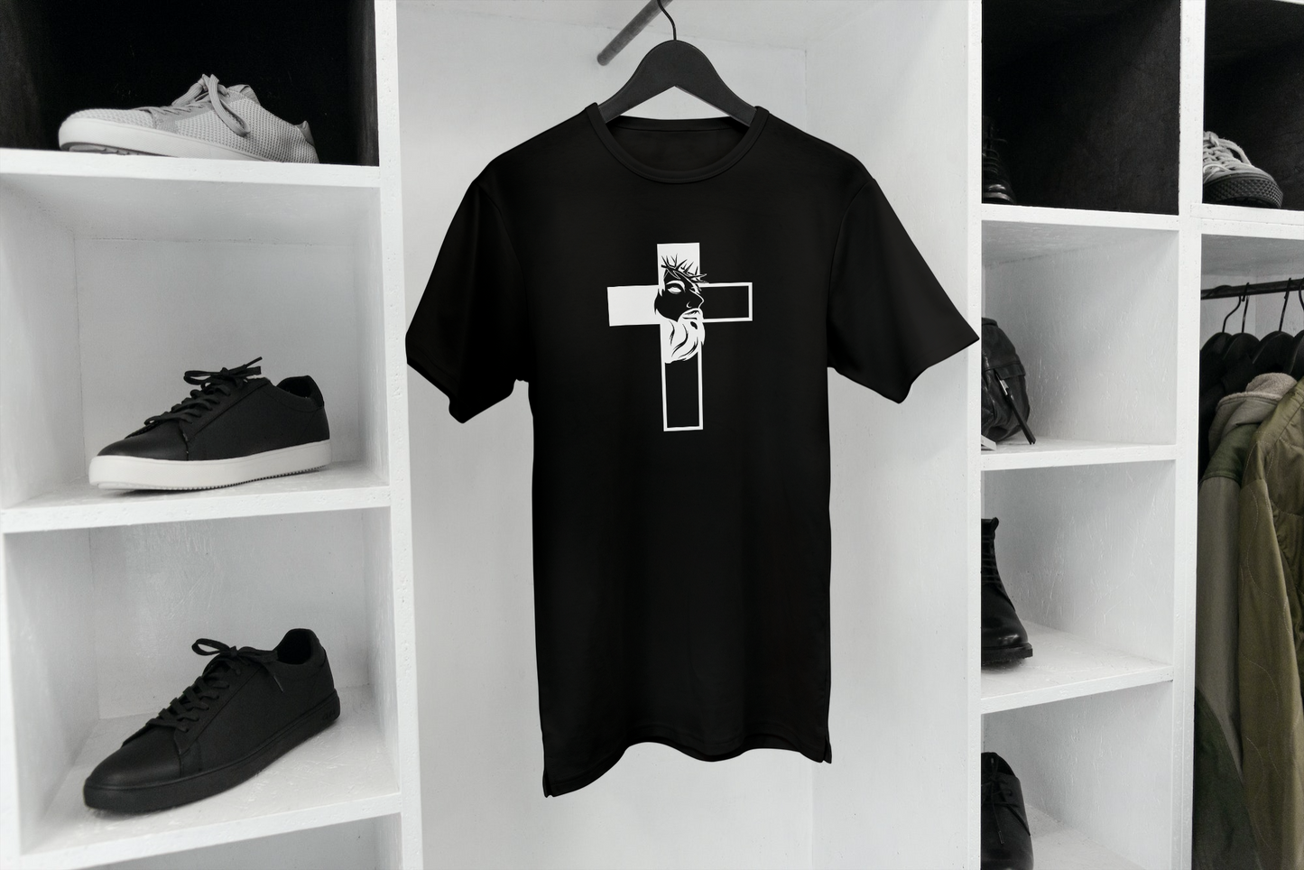 Jesus in the Cross Tshirt