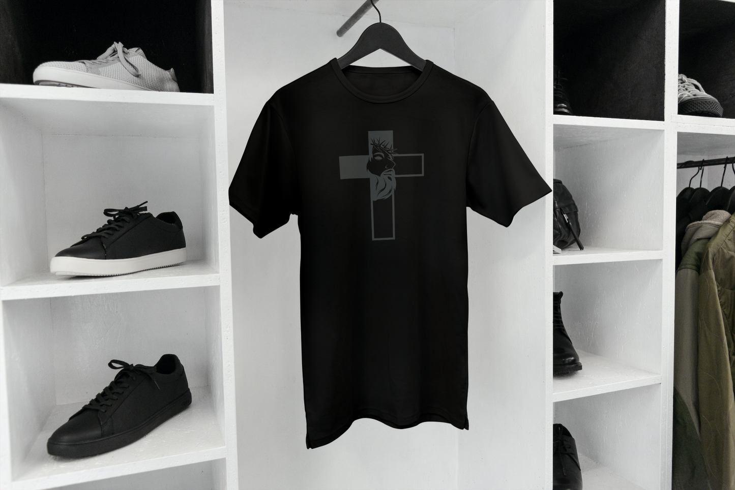 Jesus in the Cross Tshirt