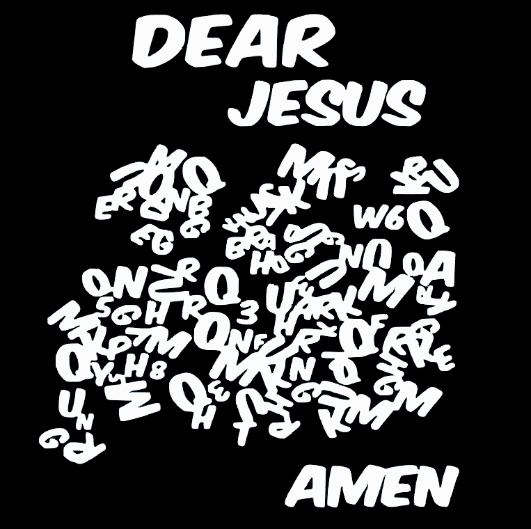 Romans 8:26 Dear Jesus, (help) amen T-shirt.