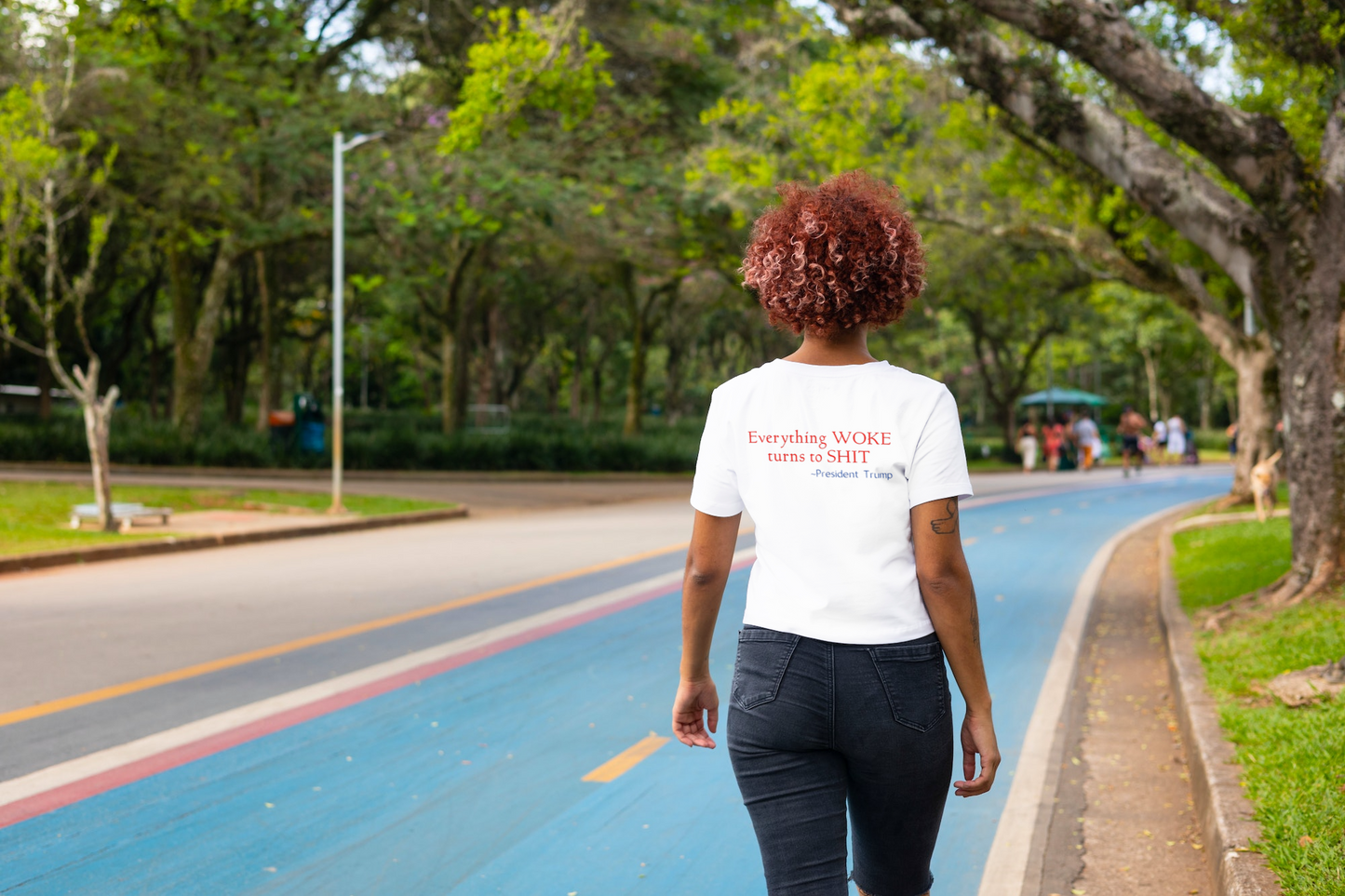 Awake Not Woke, Everything Woke Turns to Sh!t T-shirt