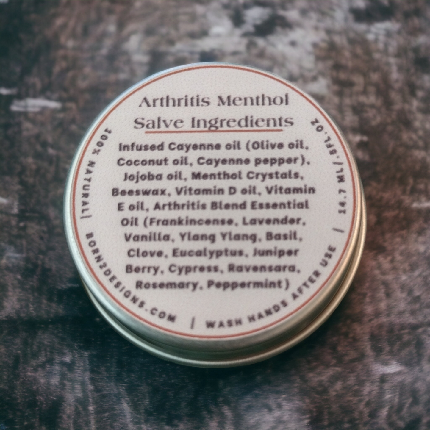 Cayenne Pepper Arthritis Salve