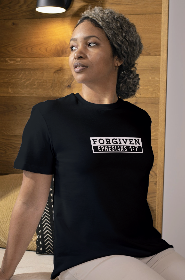 Forgiven Ephesians 1:7 Tshirt
