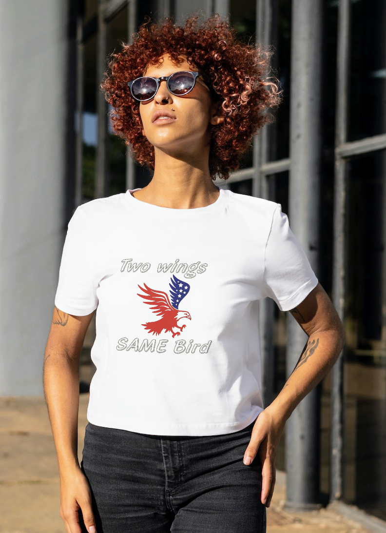 Two Wings Same Bird T-shirt