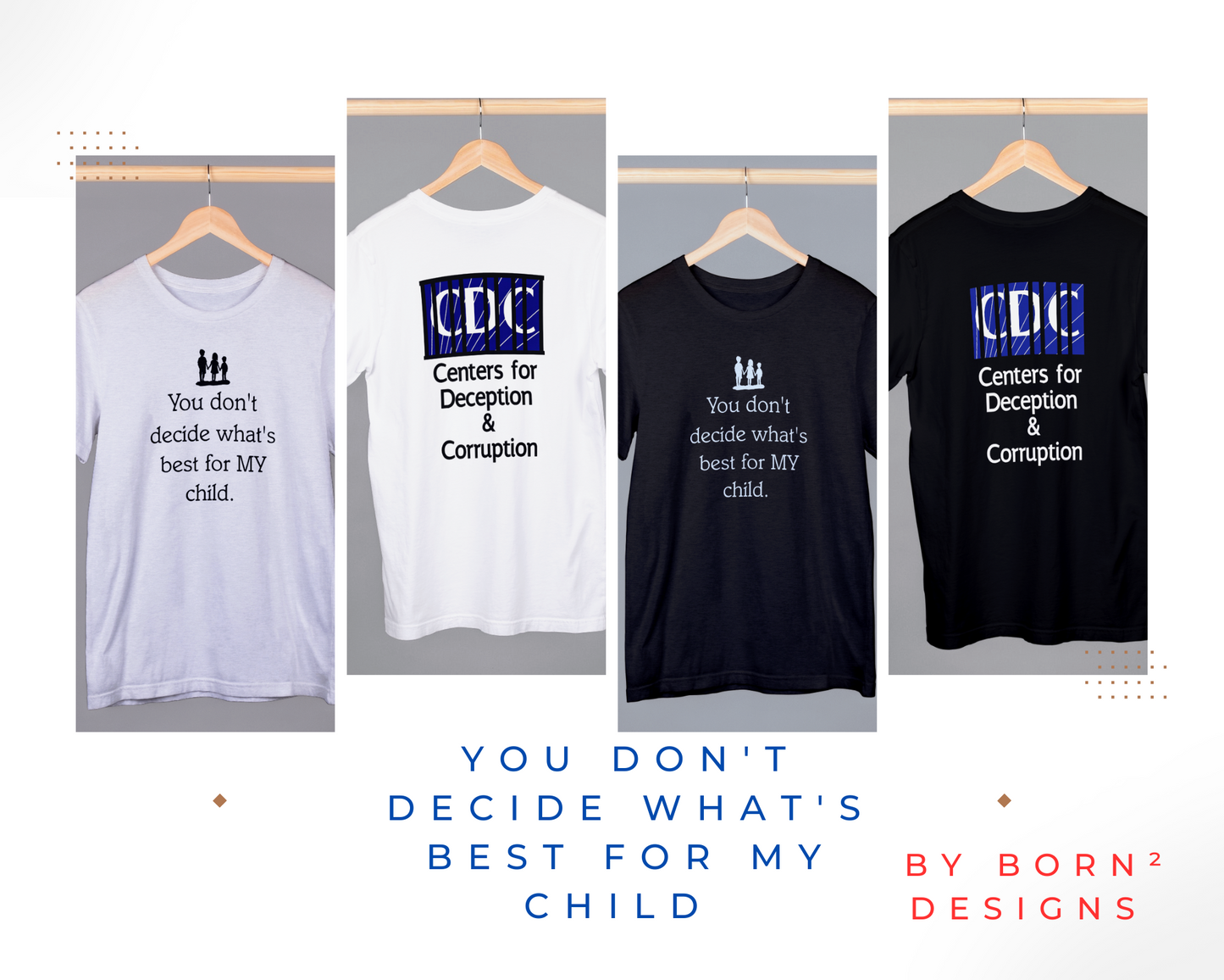 CDC Centers for Deception and Corruption T-shirt