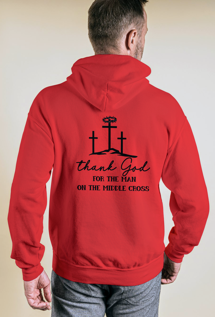 Middle Cross Hoodie