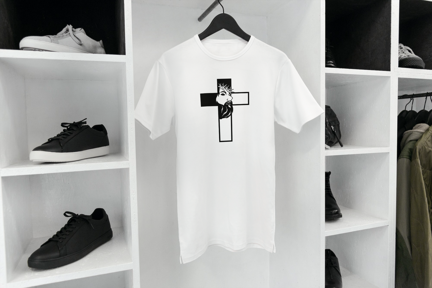 Jesus in the Cross Tshirt