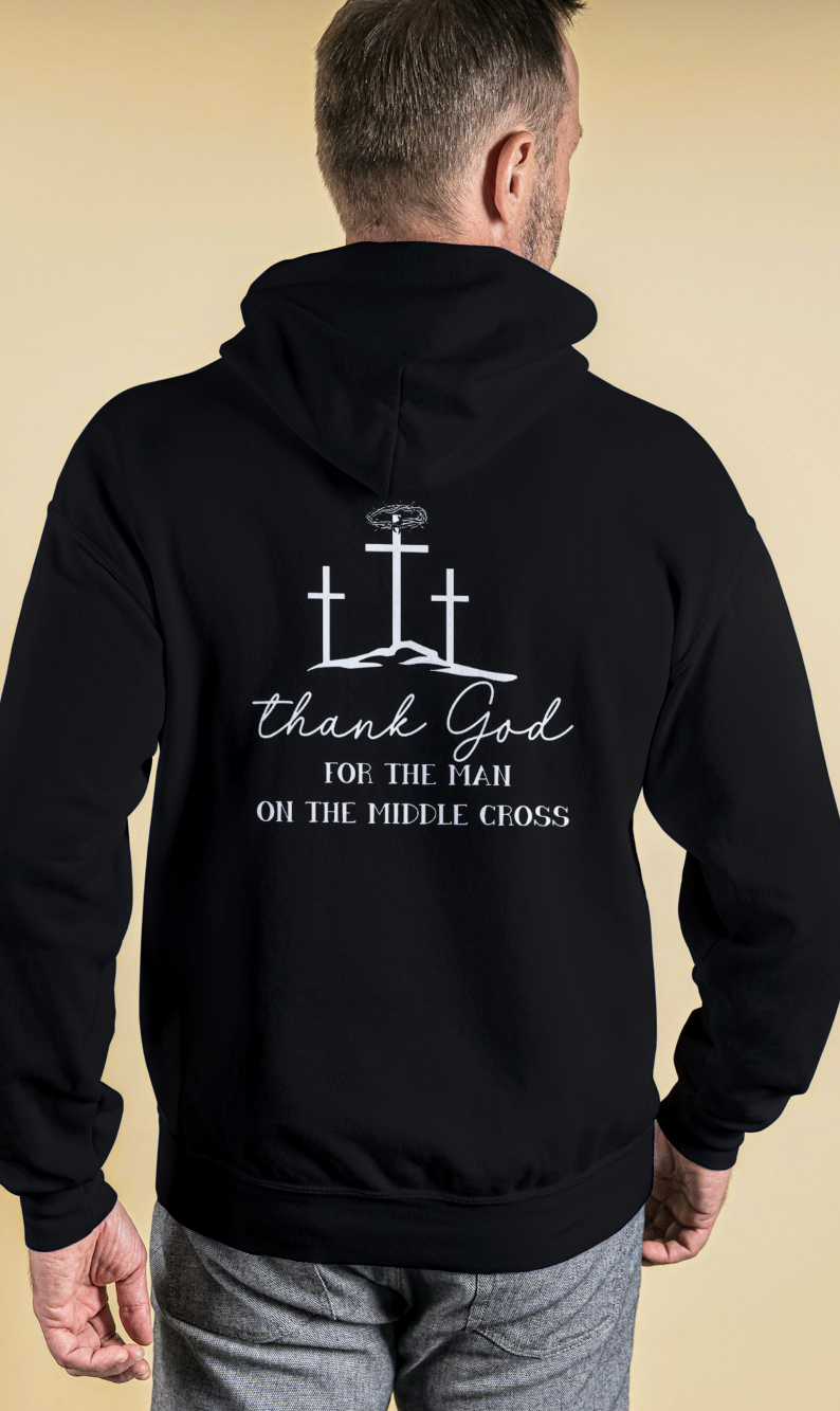 Middle Cross Hoodie