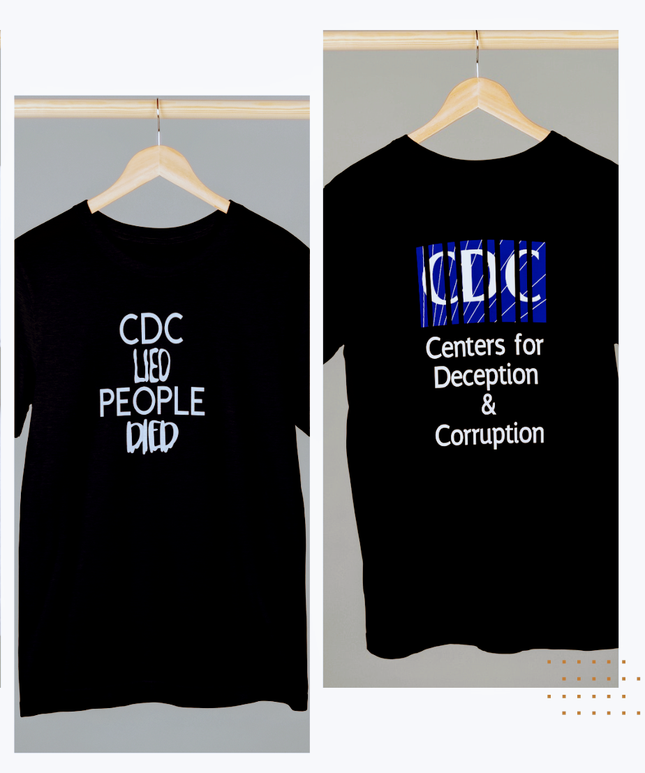 CDC Centers for Deception and Corruption T-shirt