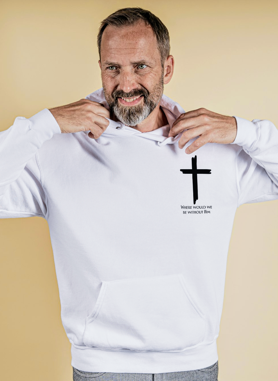 Middle Cross Hoodie