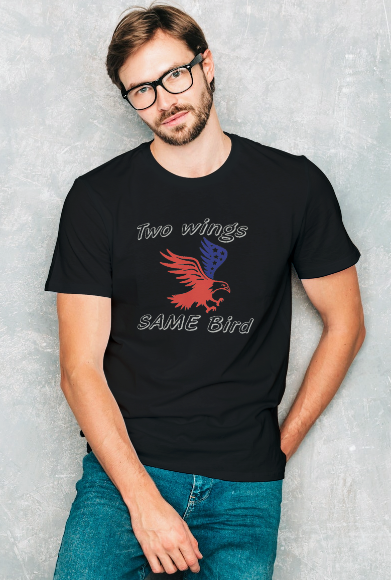 Two Wings Same Bird T-shirt