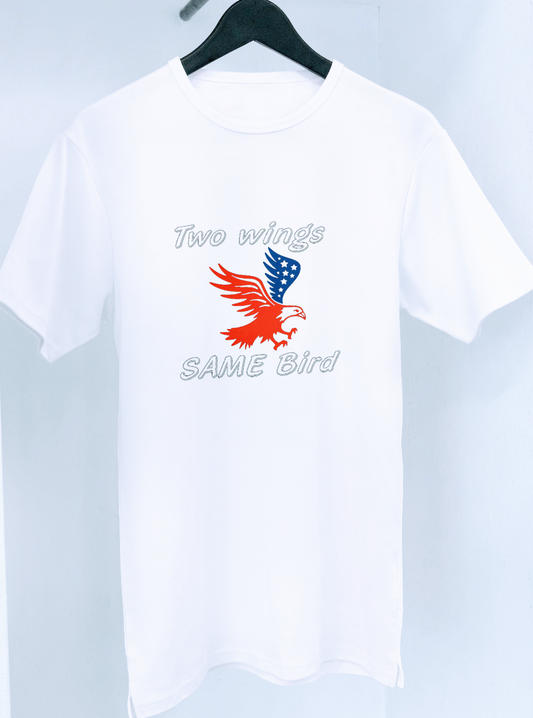 Two Wings Same Bird T-shirt