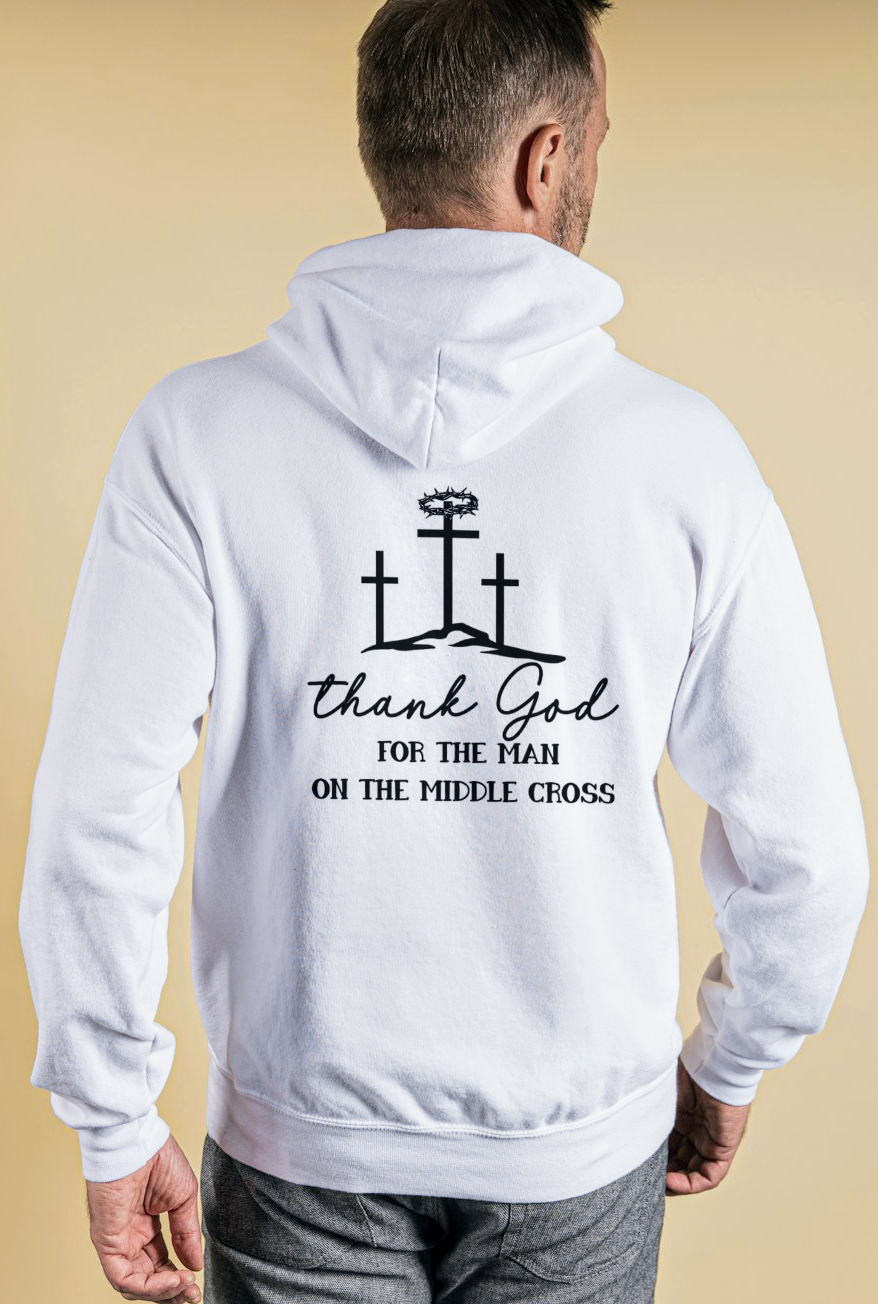 Middle Cross Hoodie