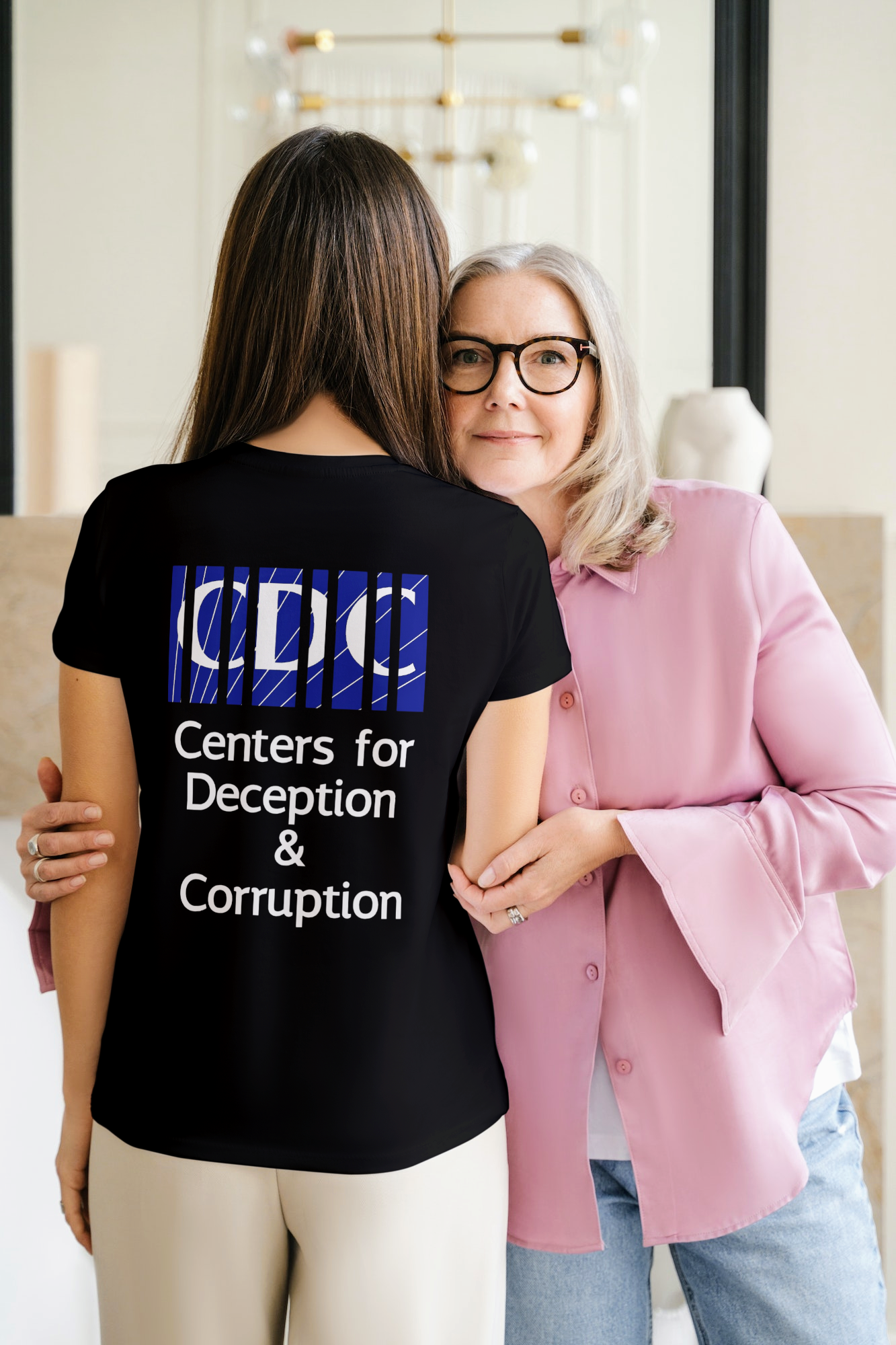 CDC Centers for Deception and Corruption T-shirt