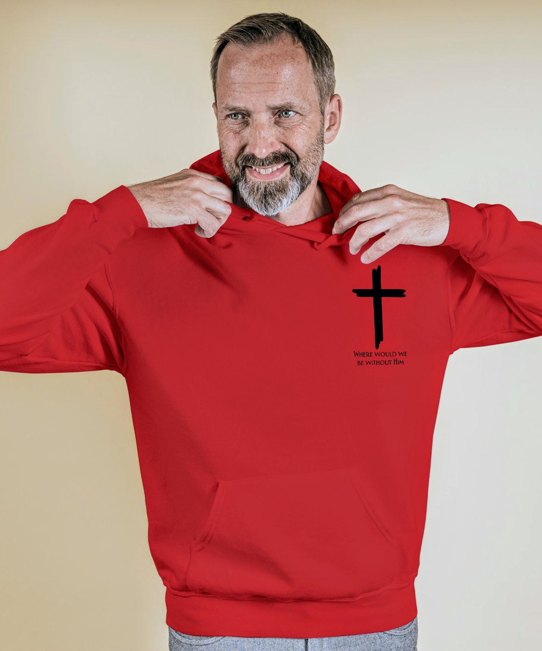 Middle Cross Hoodie