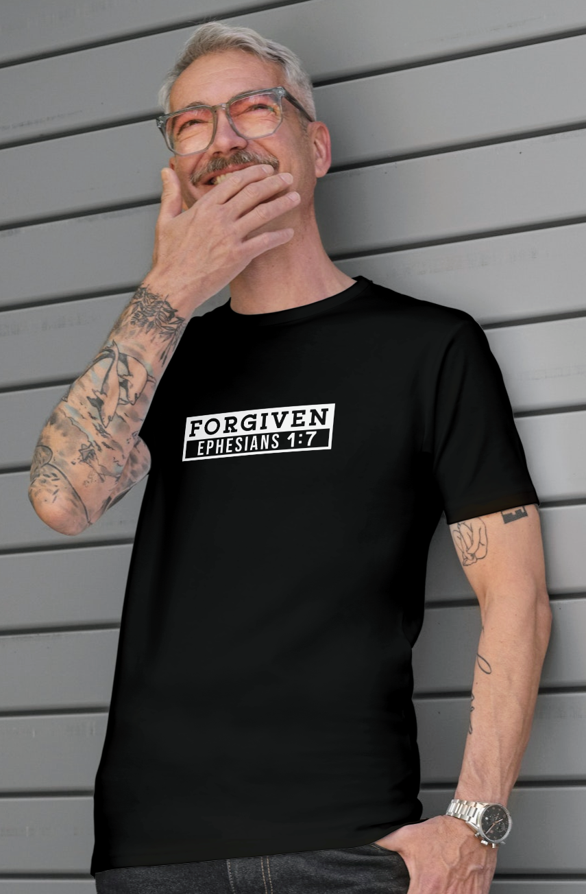 Forgiven Ephesians 1:7 Tshirt