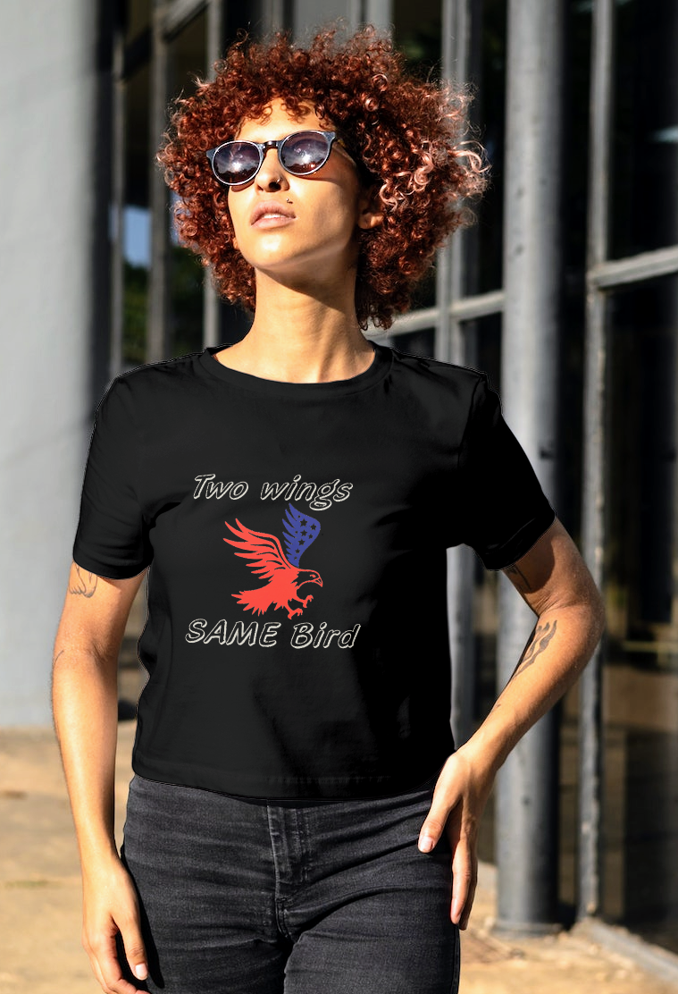 Two Wings Same Bird T-shirt