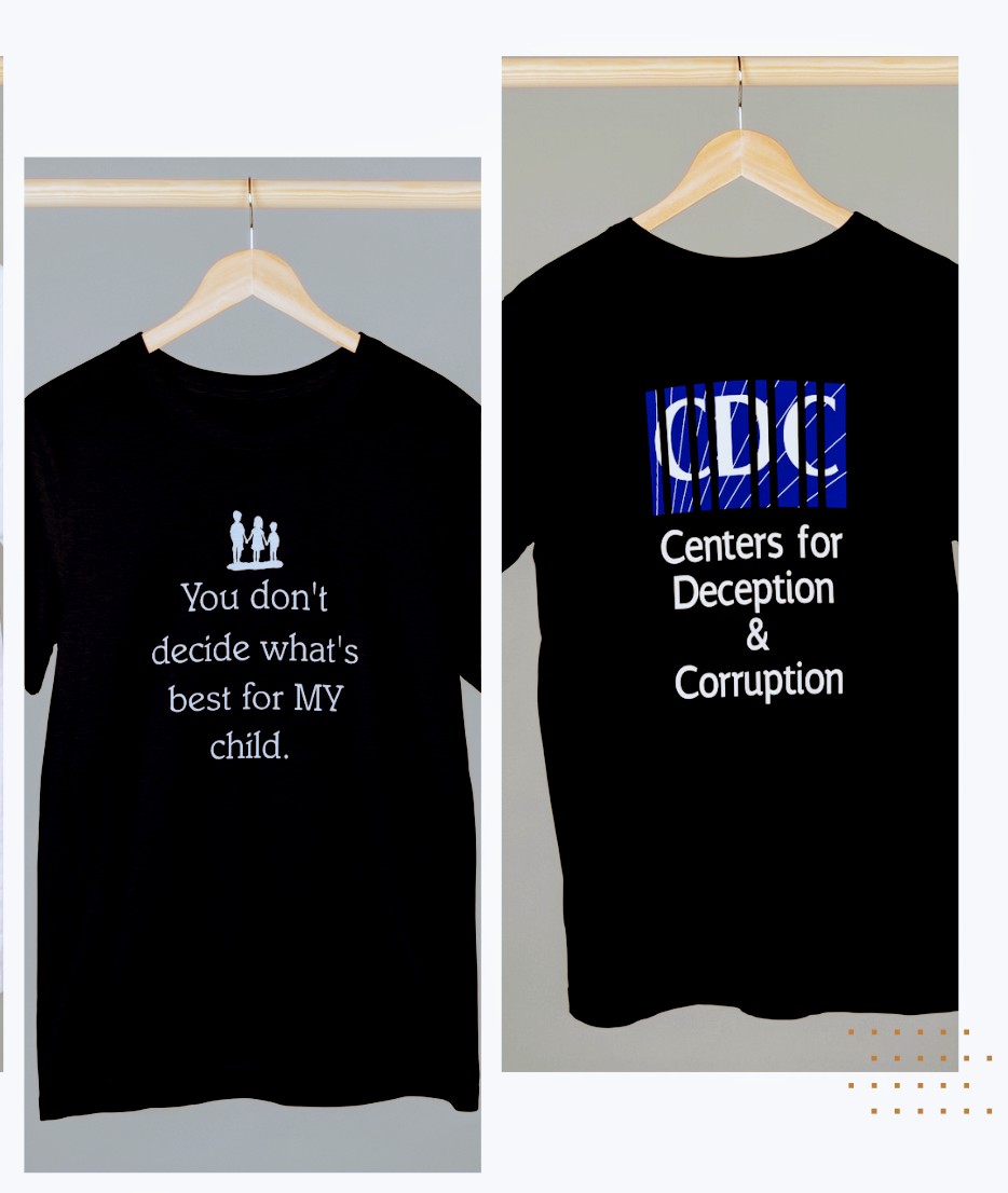 CDC Centers for Deception and Corruption T-shirt