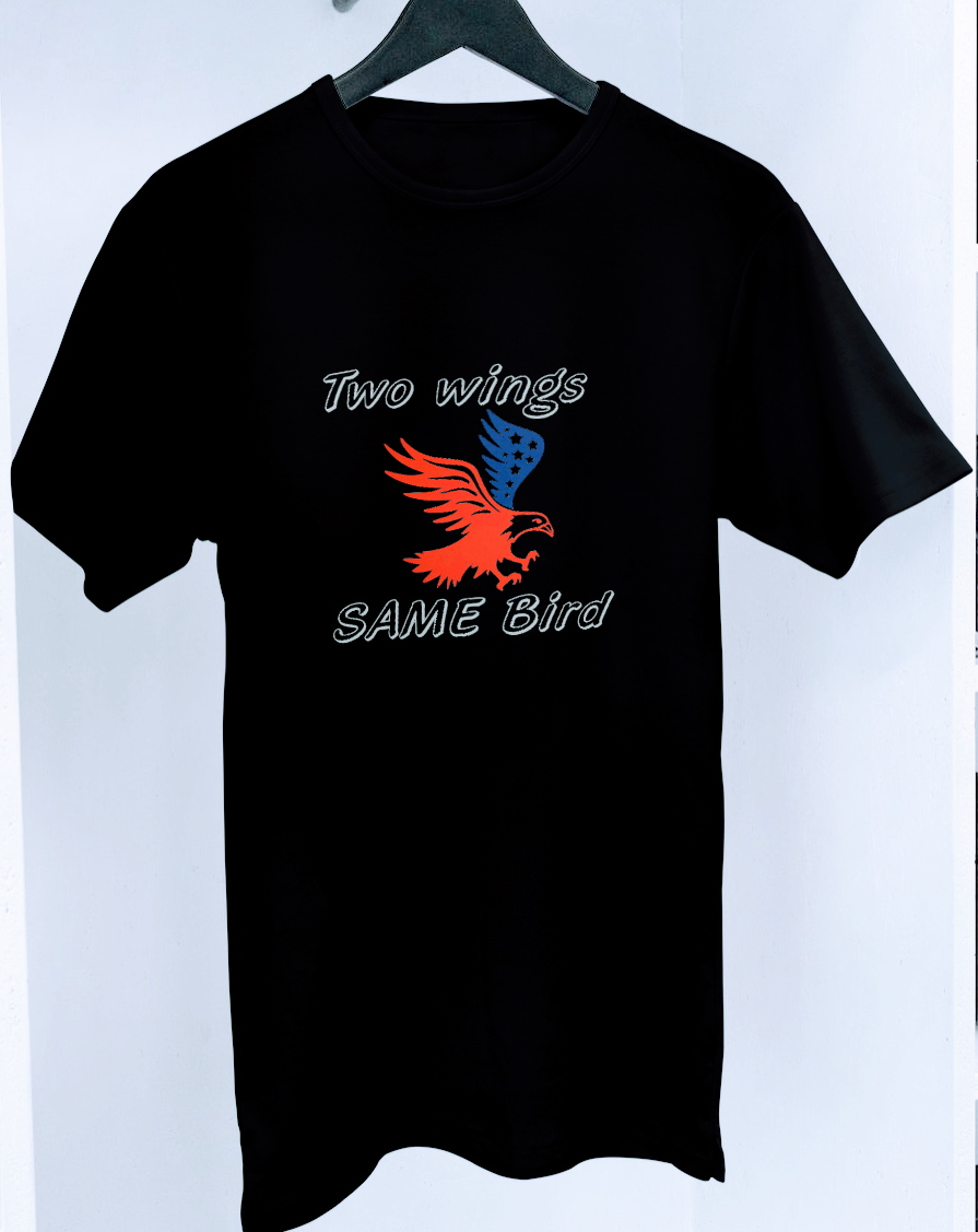 Two Wings Same Bird T-shirt