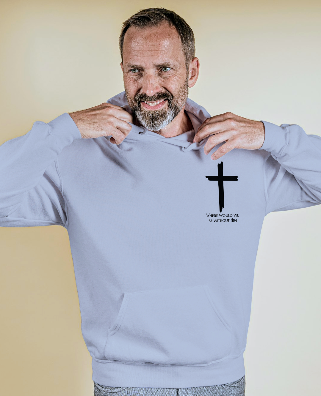 Middle Cross Hoodie