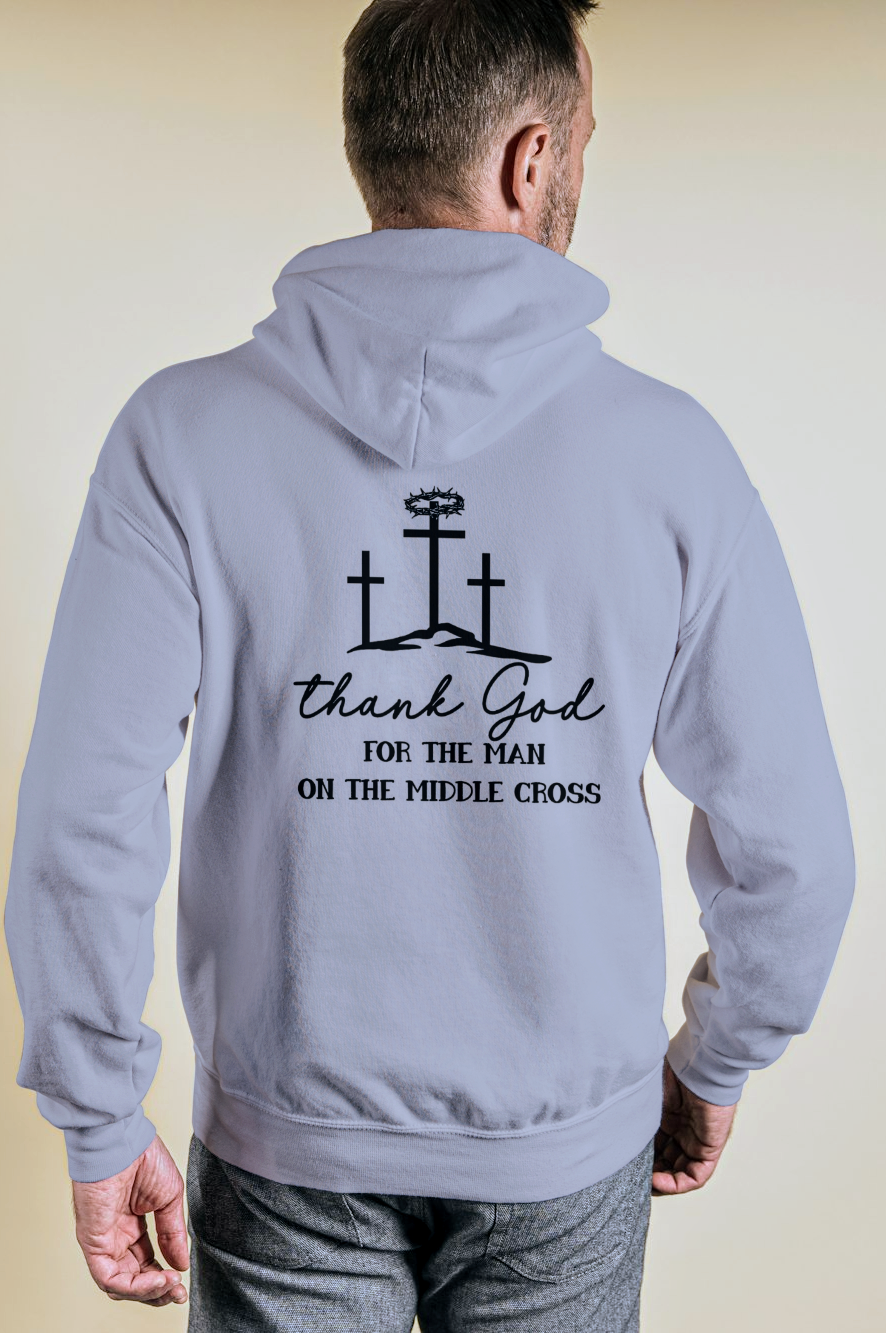 Middle Cross Hoodie