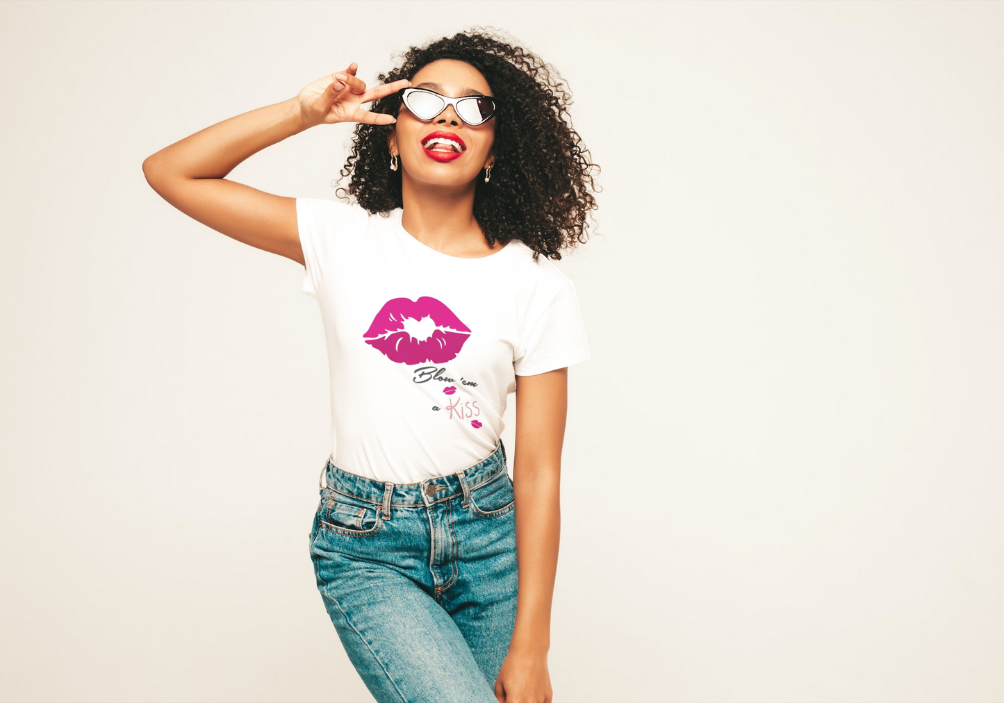 Blow 'em a Kiss T-shirt