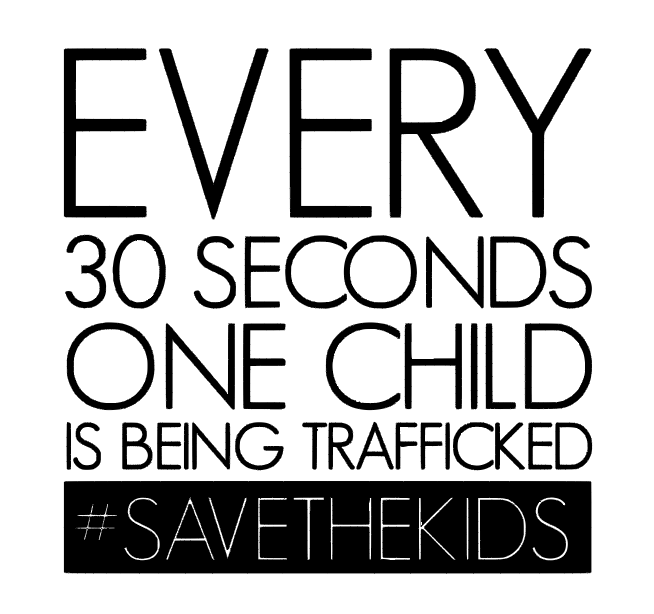 Save the Kids Trafficking Awareness T-shirt