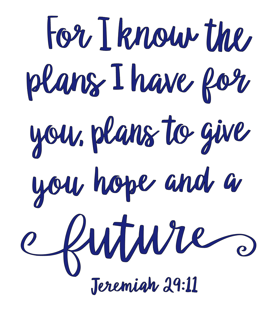 For I know the plans Jeremiah 29:11 Baby ONESIE®